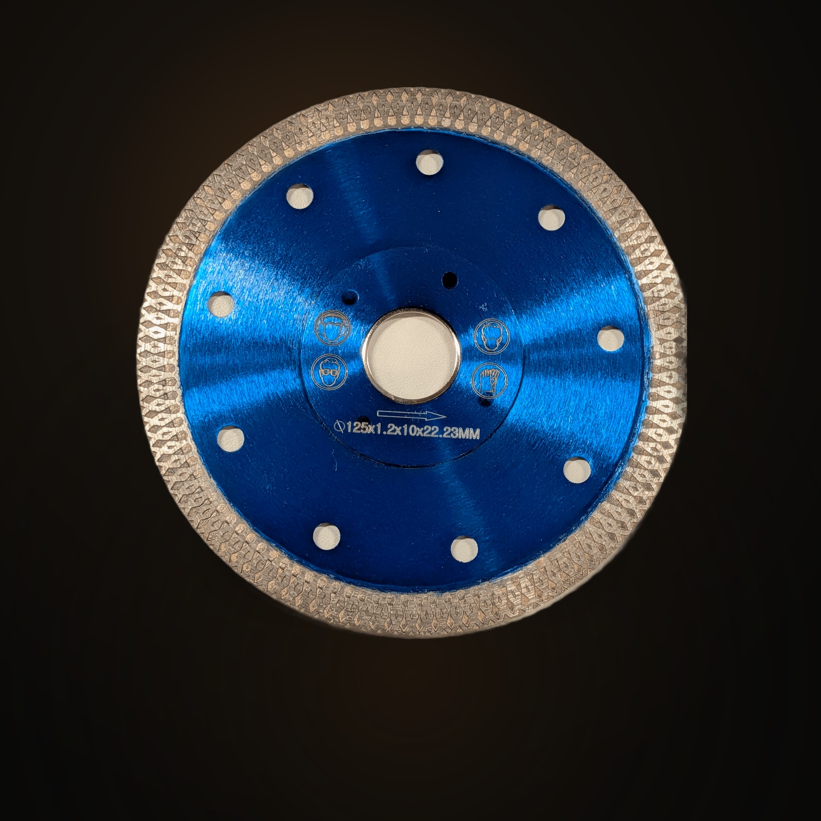 Blaue Diamant-Trennscheibe 1