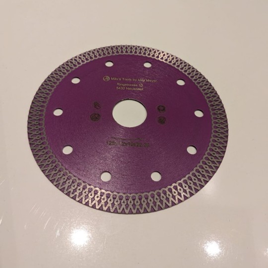 Diamant-Schneideblatt 125 mm