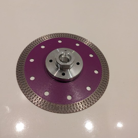Diamant-Schneideblatt 125 mm mit Flansch
